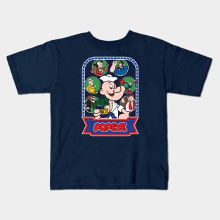 Popeye Arcade Game Kids T-Shirt